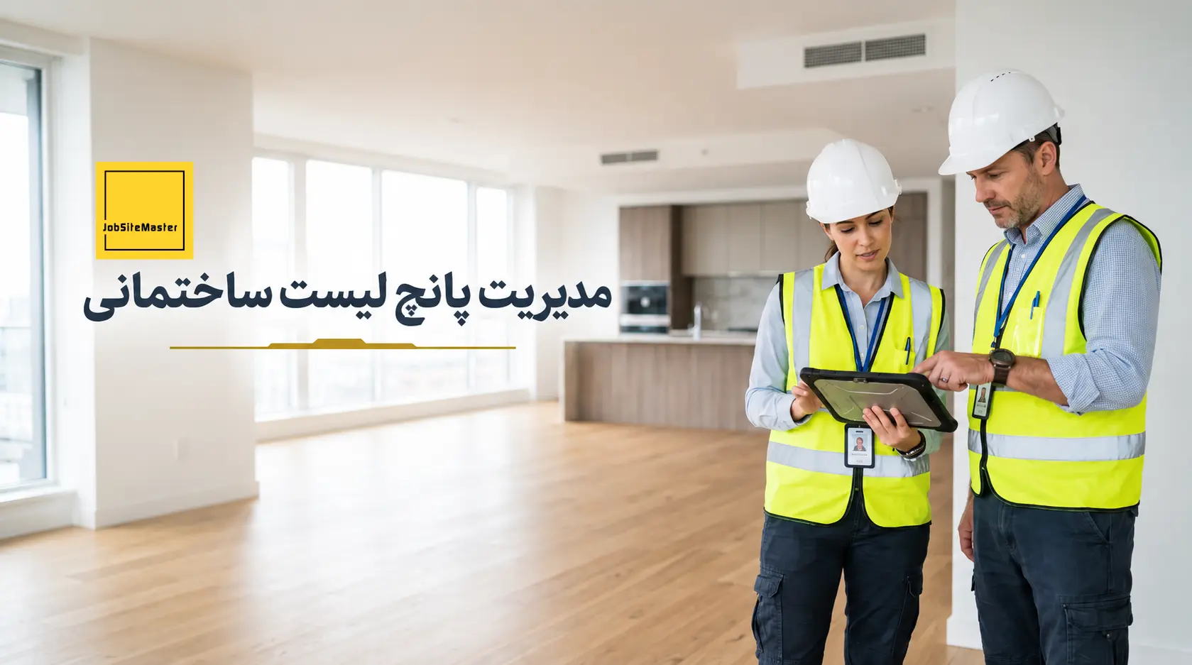 پانچ لیست ساختمانی و تحویل موقت پروژه